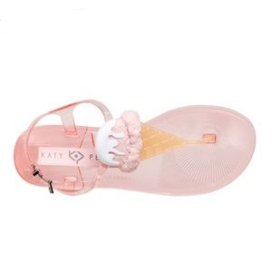 katy perry sundae flat jelly sandals